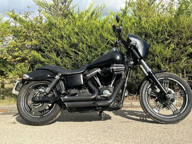 2015 15 Harley Davidson Dyna 1690 Fxdb Street Bob Custom Cruiser 12k Miles