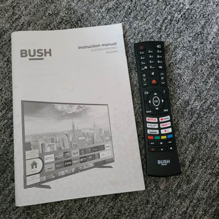 BUSH 55 inch Smart TV – Good Working Condition