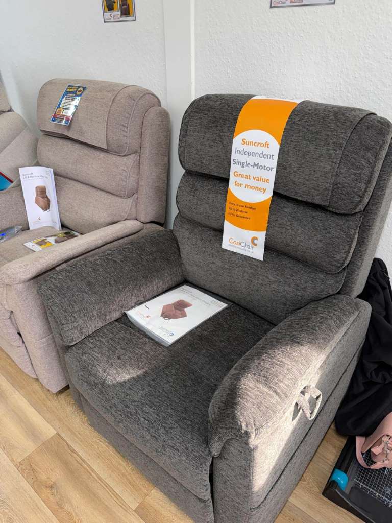 Rise and recliner chairs 
