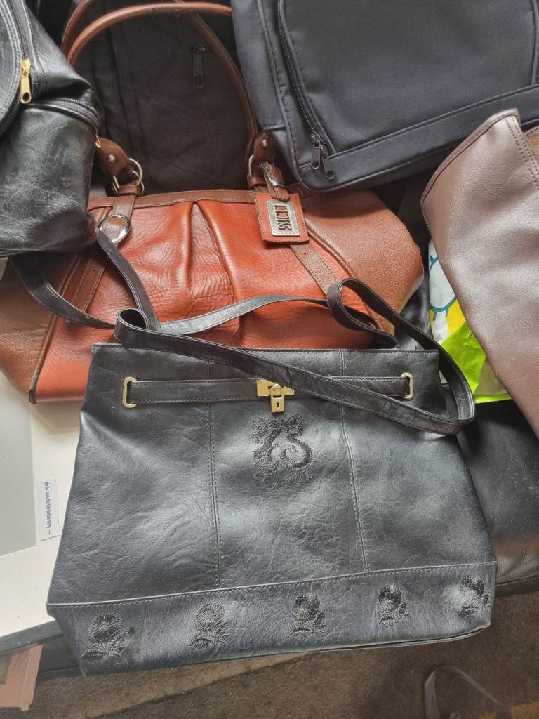 Lots of bags, used but in good condition, all for £7
