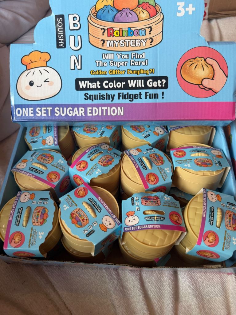 Mini squishy dumplings 
