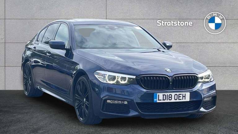 2018 BMW 5 Series 530e M Sport 4dr Auto Saloon Plug-In Hy Automatic