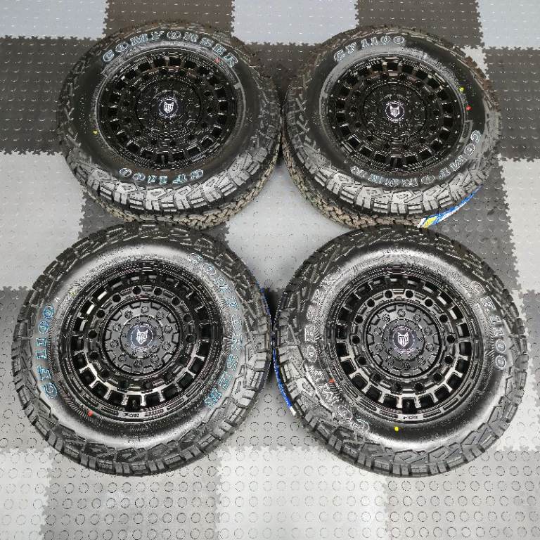 Fox ADV 16" Alloy Wheels Swamper Offroad Relay Boxer Ducato Citroen Peugeot Fiat