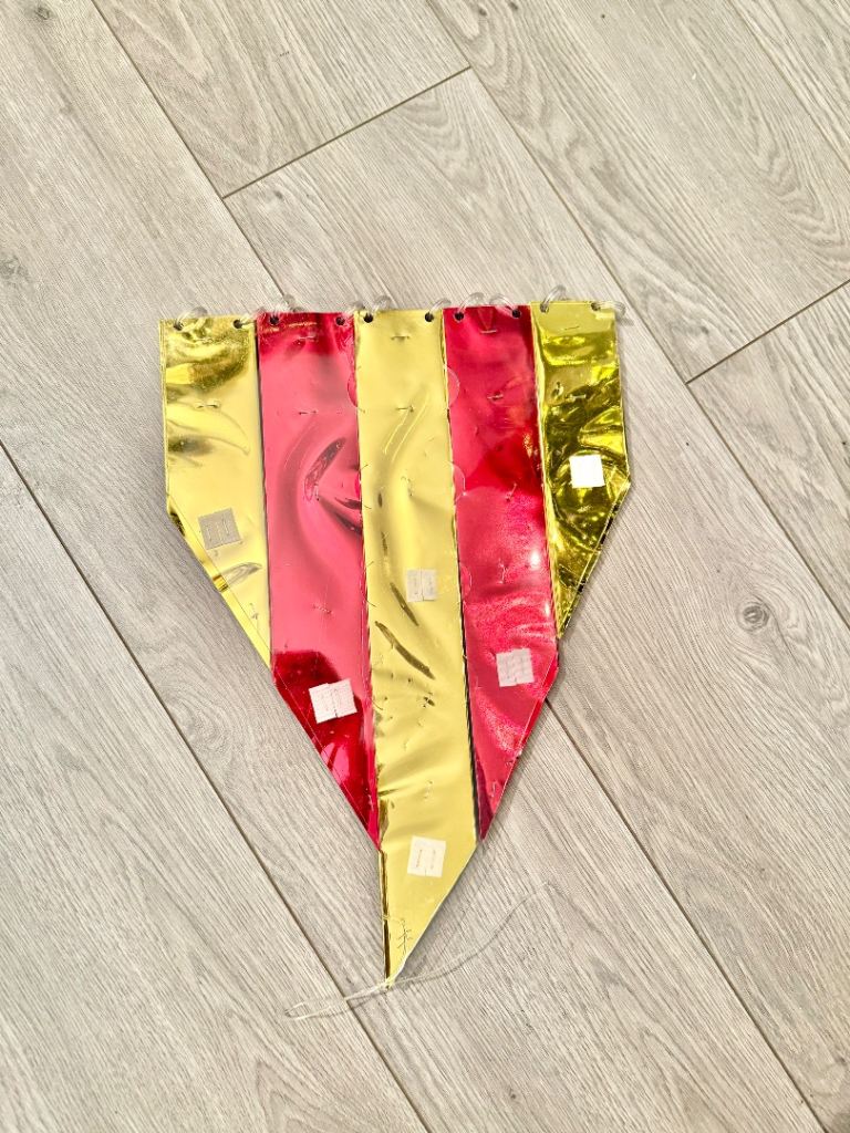 Very large vintage Christmas decorations 80cm each