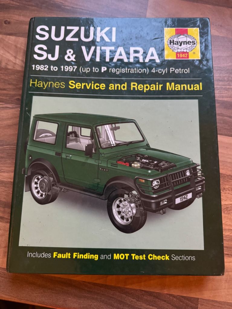 Suzuki SJ and Vitara Haynes Manual 