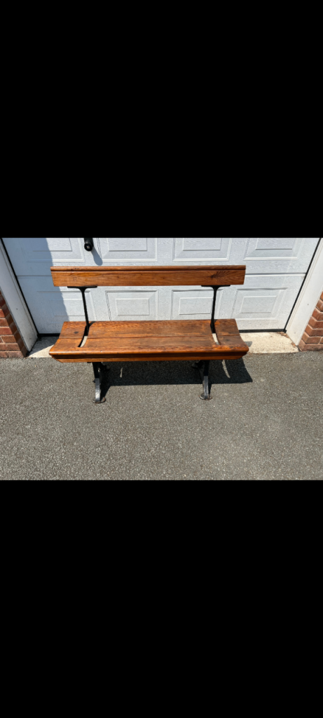 Victorian school/church bench