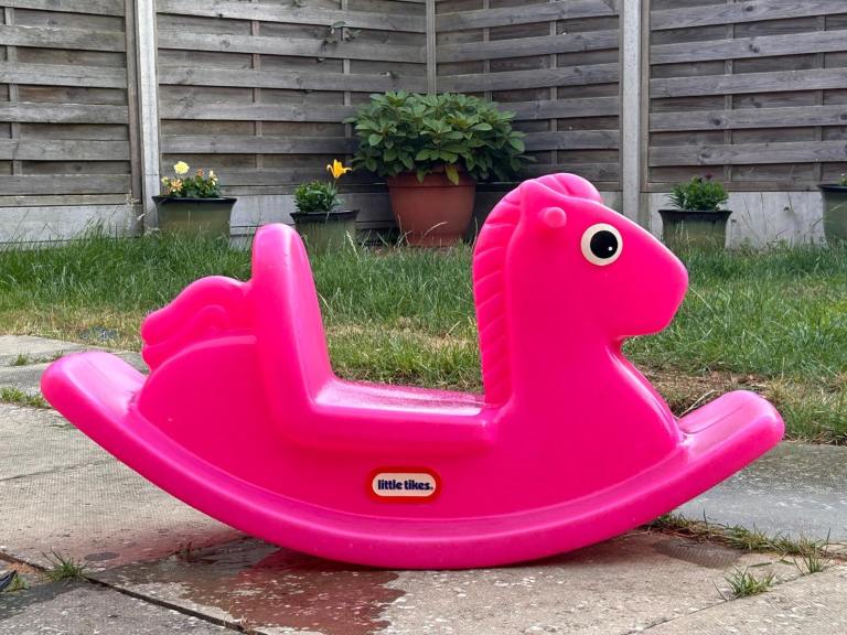 Little tikes rocking horse (pink)