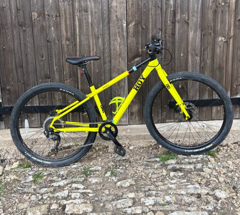 HOY Bonaly 24 Kids Mountain Bike – Yellow, Good Condition