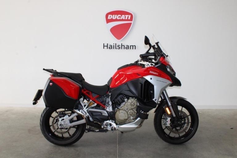 Ducati Multistrada V4s, 2024 Model, Travel and Radar