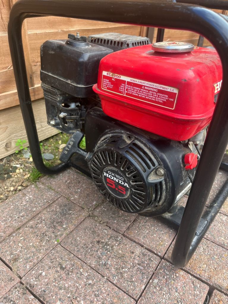 Honda 110v EC2500 Generator – Good Working Order, £120.00 for Sale