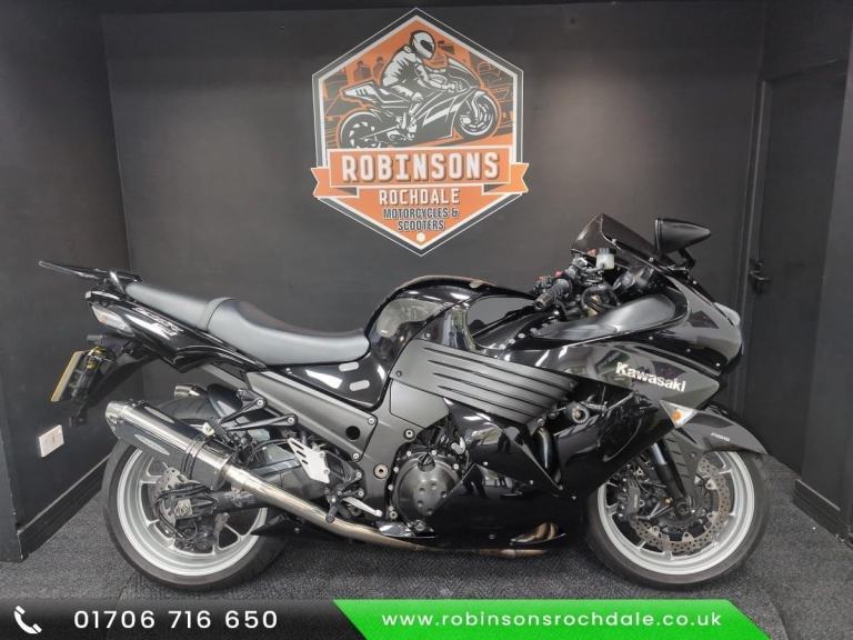 2009 09 Kawasaki ZZR1400 nice extra's fitted