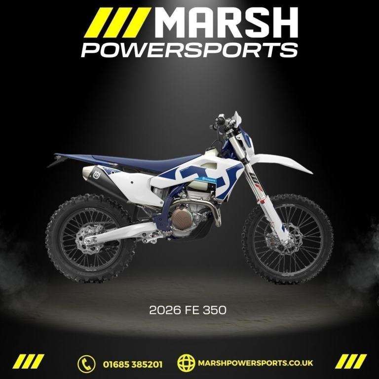FE 350 2026 Model - Husqvarna Main Dealer - Reserve NOW!