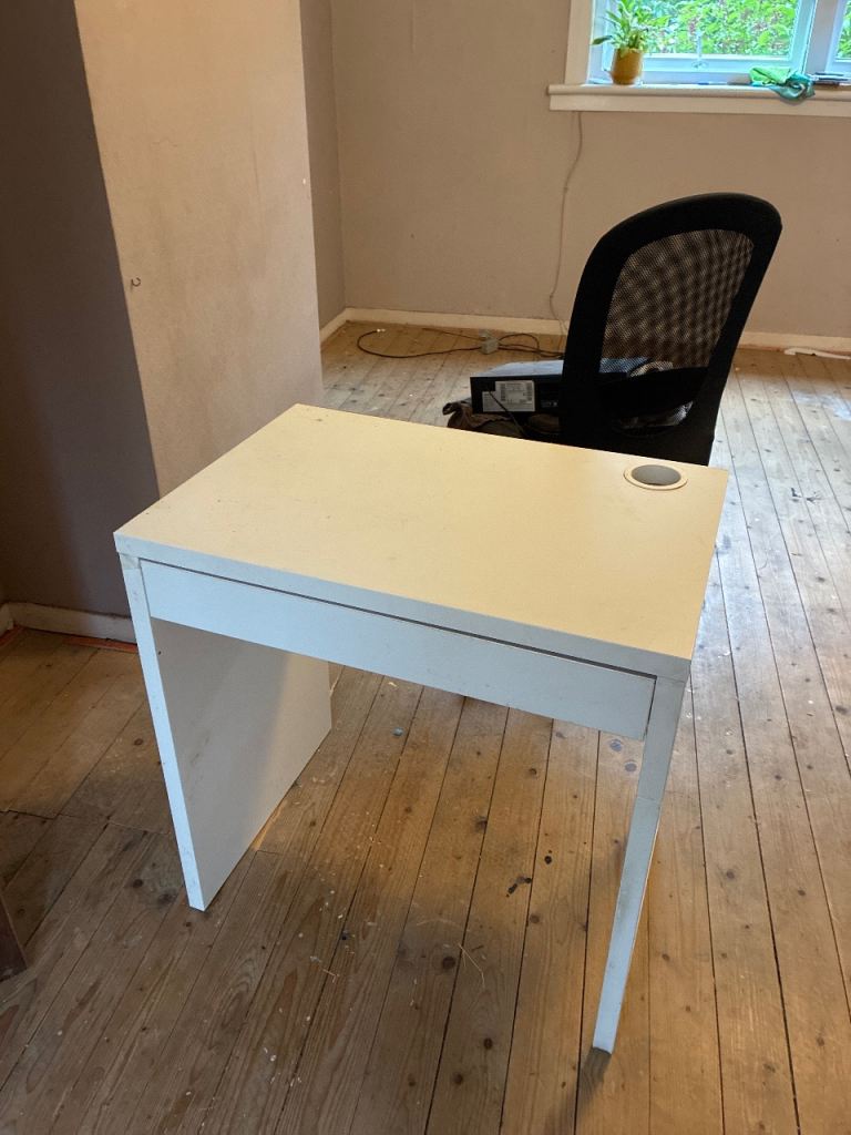 IKEA mykke desk, white