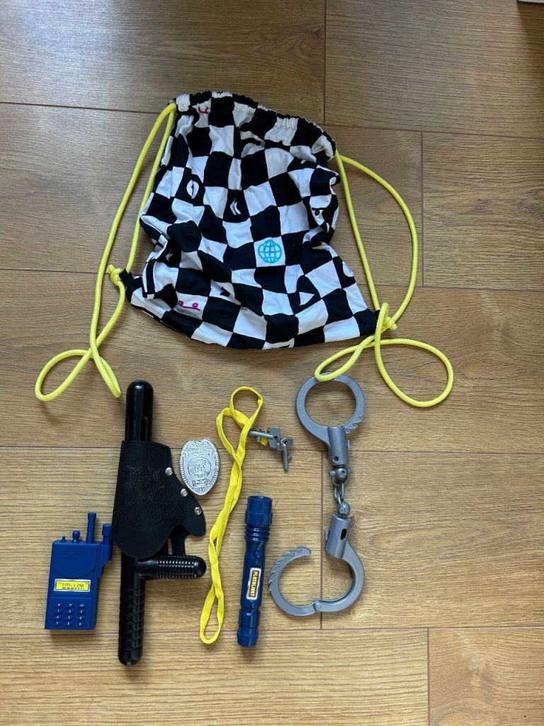 Police kids toy accessories