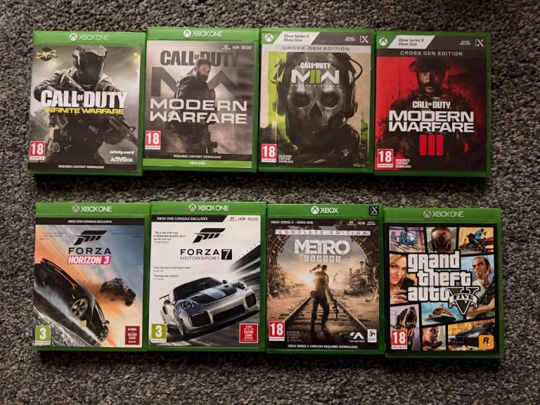 Various Xbox One/Series X Games