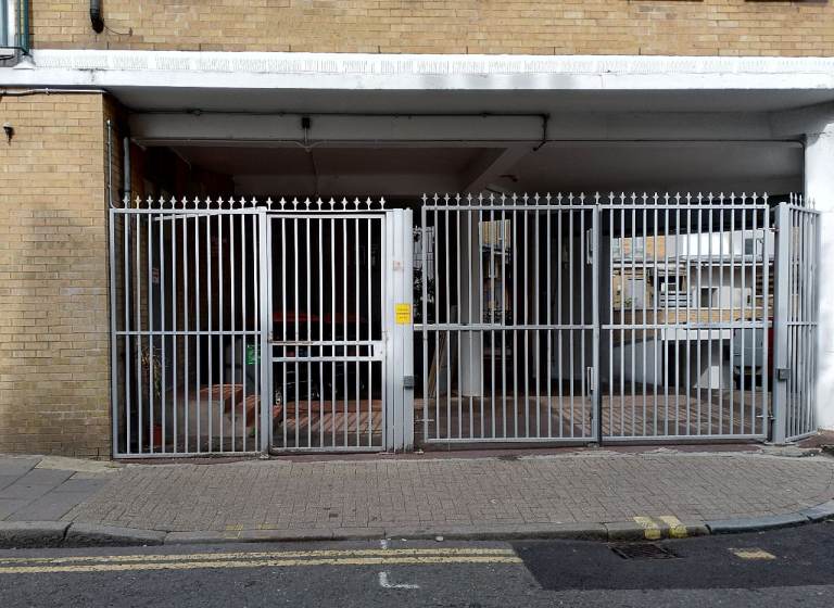 FOR SALE: Gated and underground parking space in Stoke Newington