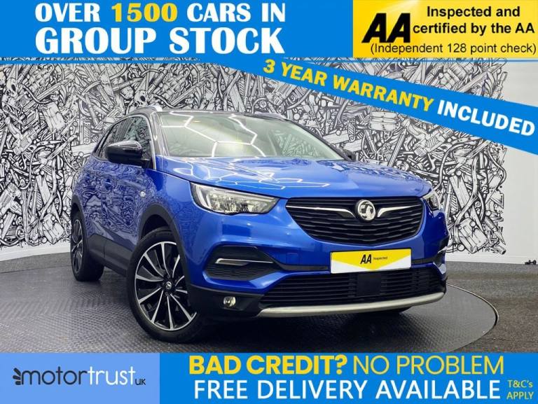 2020 Vauxhall Grandland X 1.6 Hybrid4 300 Elite Nav 5dr Auto HATCHBACK PETROL/ELECTRIC Automatic