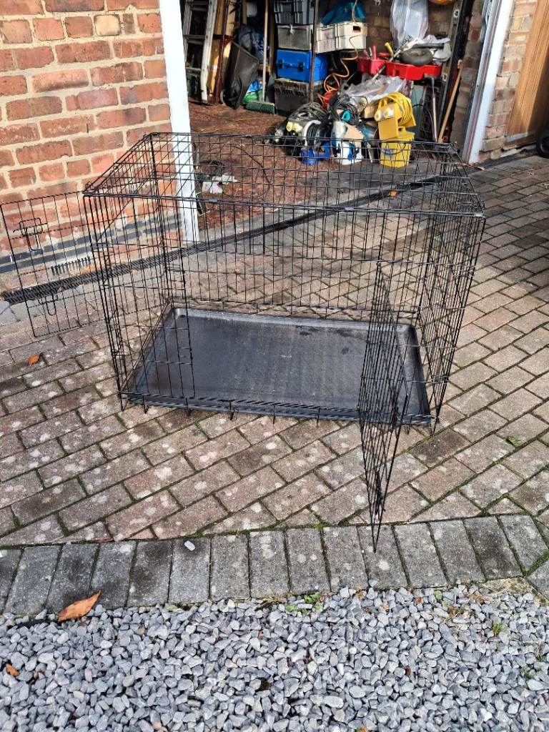 Very large 2 door dog cage 