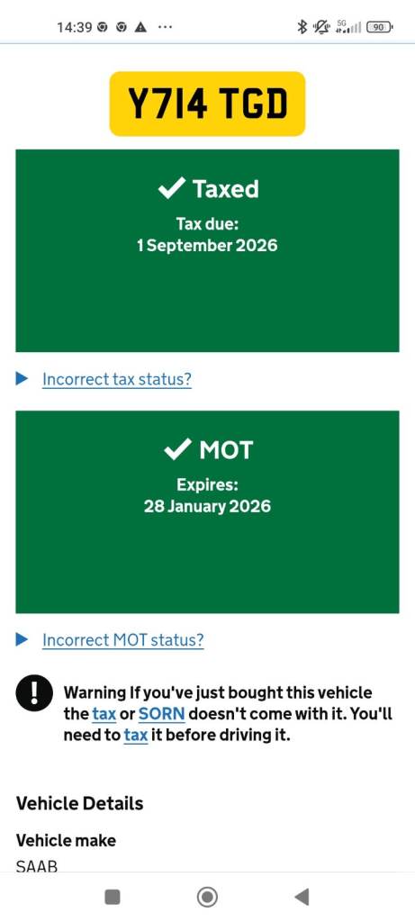 Saab, 9-3, Convertible, 2001, Other, 1985 (cc), 2 doors