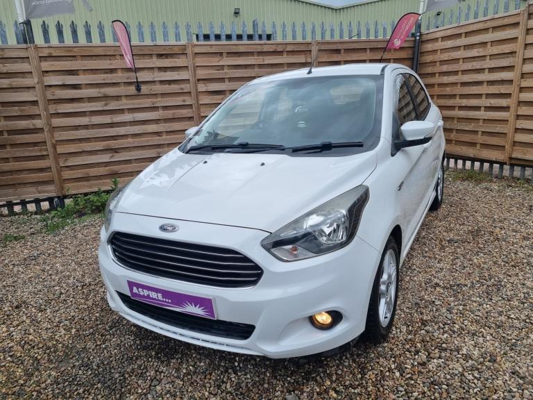 FORD KA+ 1.2 Ti-VCT Zetec White Manual Petrol 2017