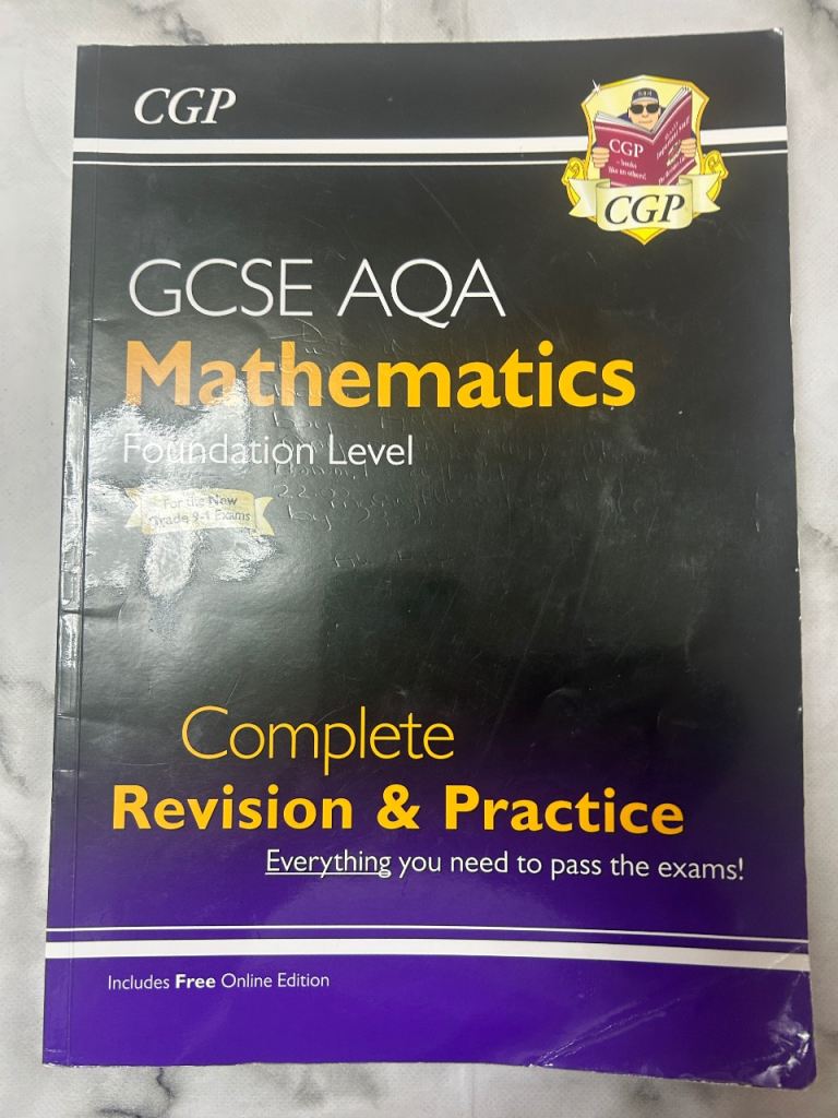 GCSE maths revision and practice book 