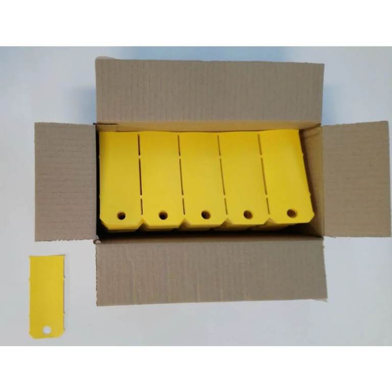 2000 x Yellow Tags