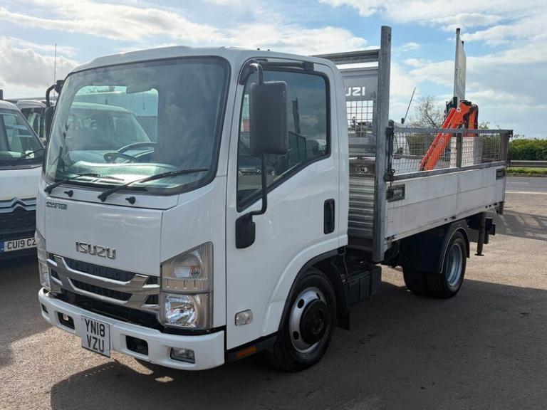 ISUZU GRAFTER TIPPER WITH CRANE. 14.995+VAT