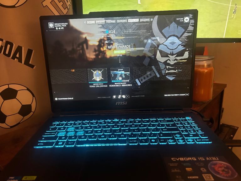 MSI gaming laptop
