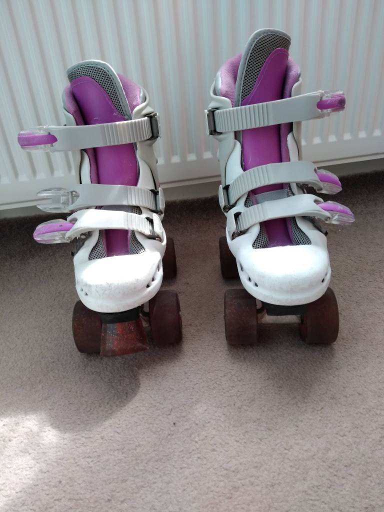 Phoenix Quad Girls Roller Skates size 13 Jr UK in good condition