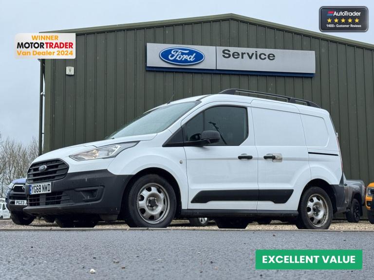 2018 Ford Transit Connect SWB L1H1 Low Roof 200 Base Sensors Tdci EURO 6 NO VAT Panel Van Diesel ...