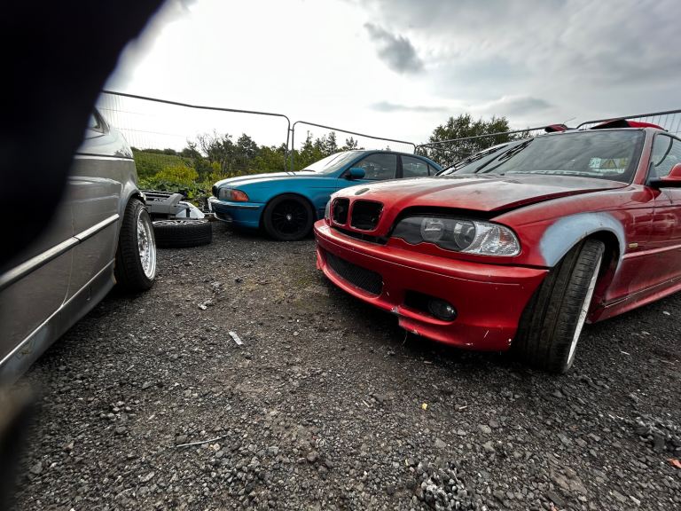 Bmw e46 325 m sport pre face lift breaking drift track car