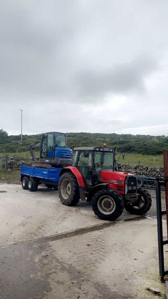 Digger + building works available 