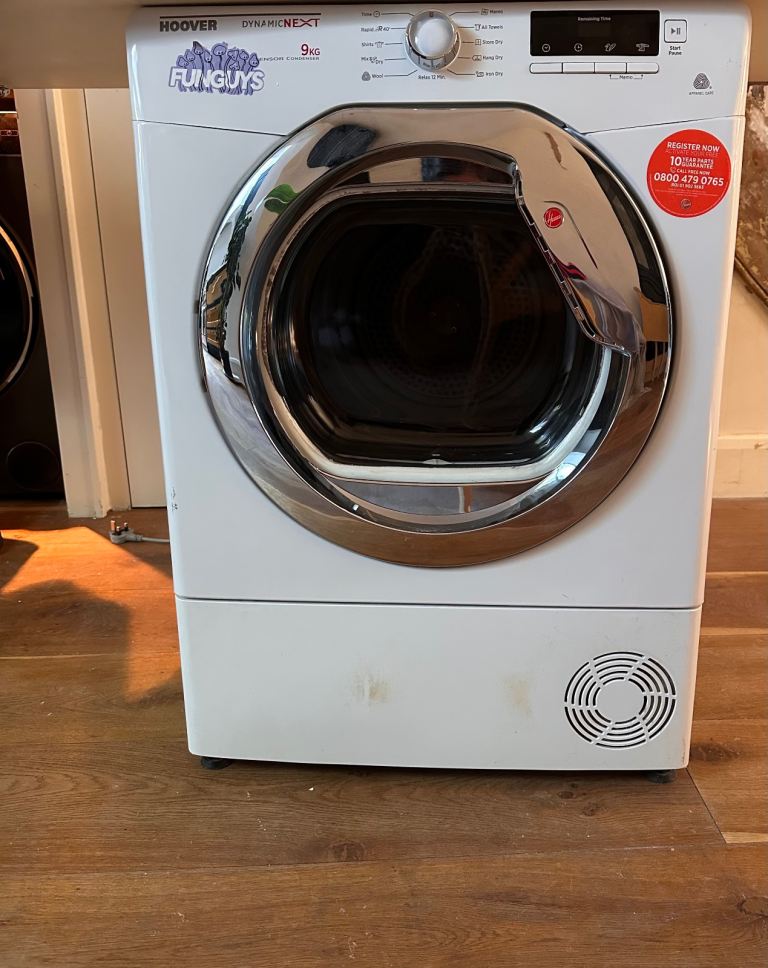 FREE Dryer - Hoover Dynamic Condenser 9kg