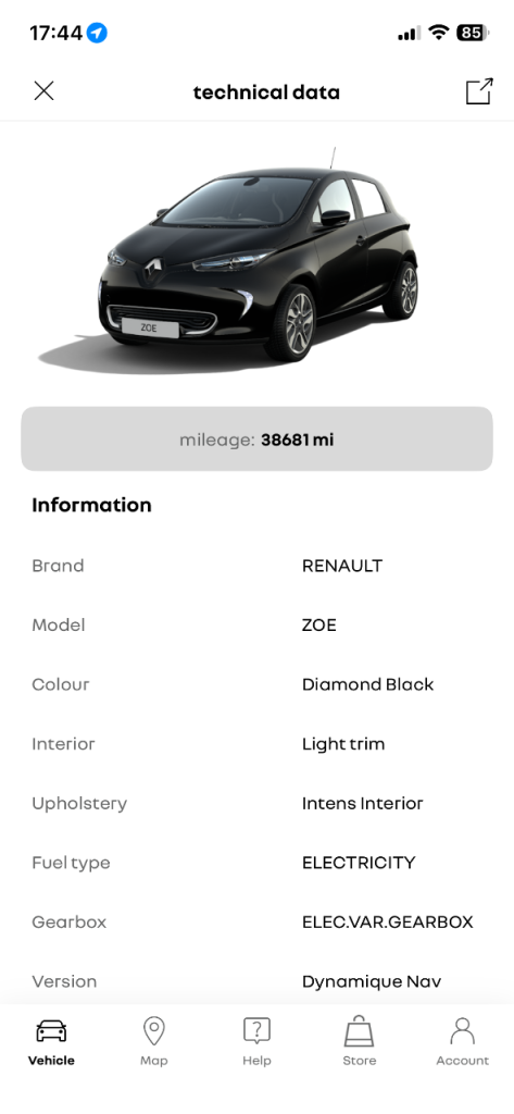 Renault, ZOE, Hatchback, 2016, Other, 1 (cc), 5 doors