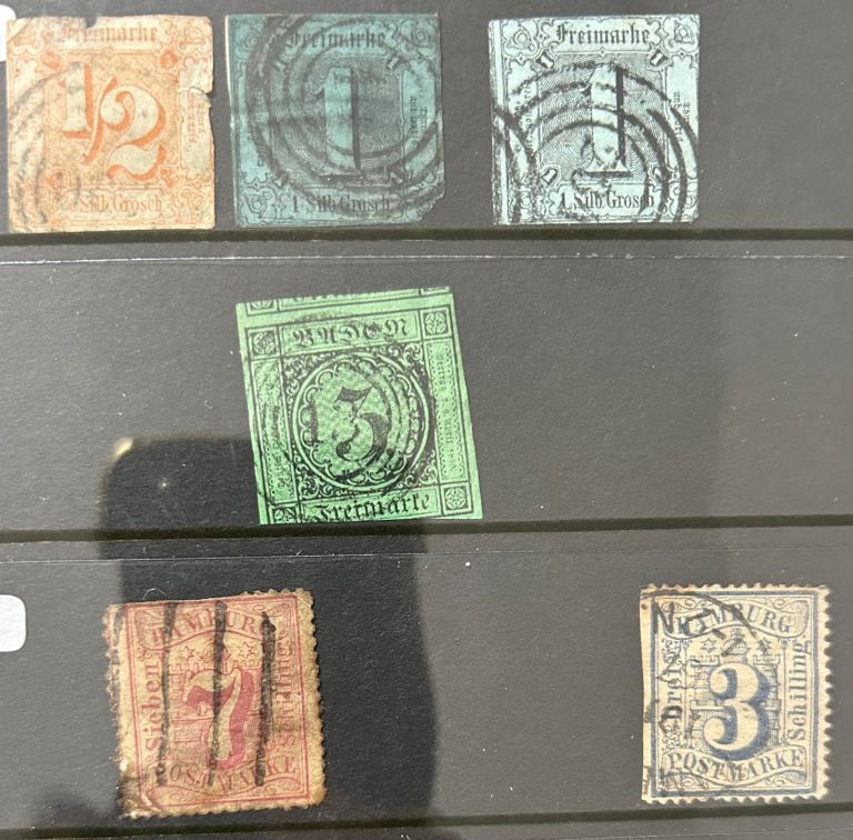 German Baden & Thurn & taxis stamps 1852 /1867 