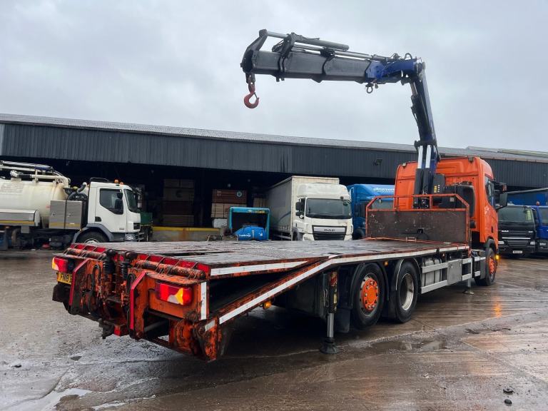 Scania R SERIES (6) R360 CHEESEWEDGE WITH REMOTE FASSI 485A 