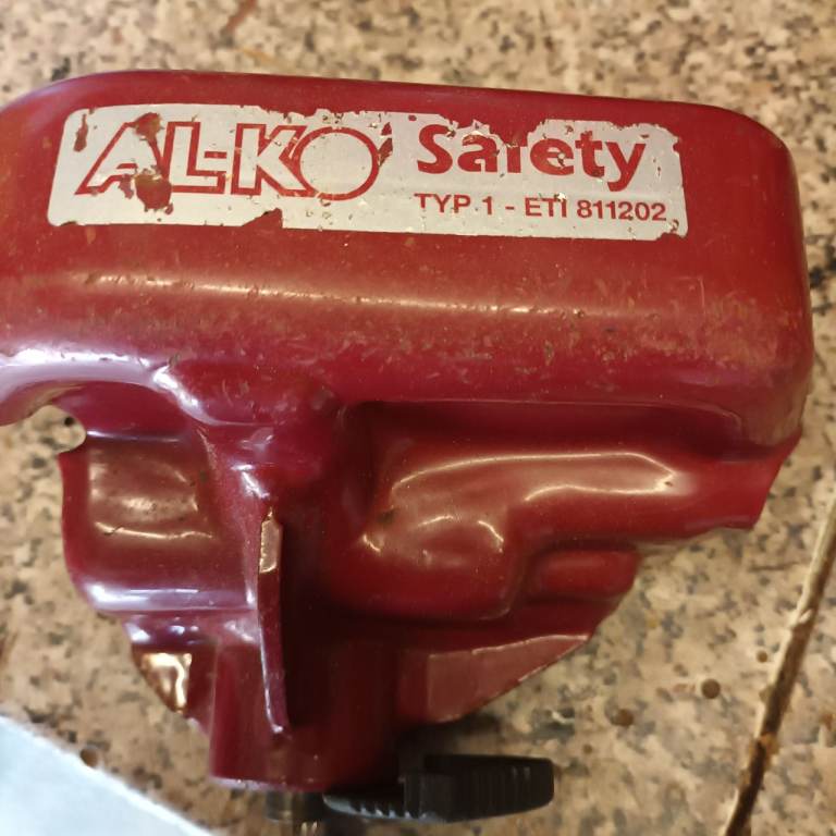 Alco caravan hitch lock