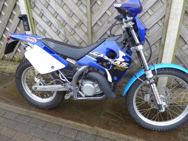 Gas Gas PAMPERA 250 53 REG GOT V5 STARTS RUNS NEEDS CLUTCH BLEEDING PROJECT