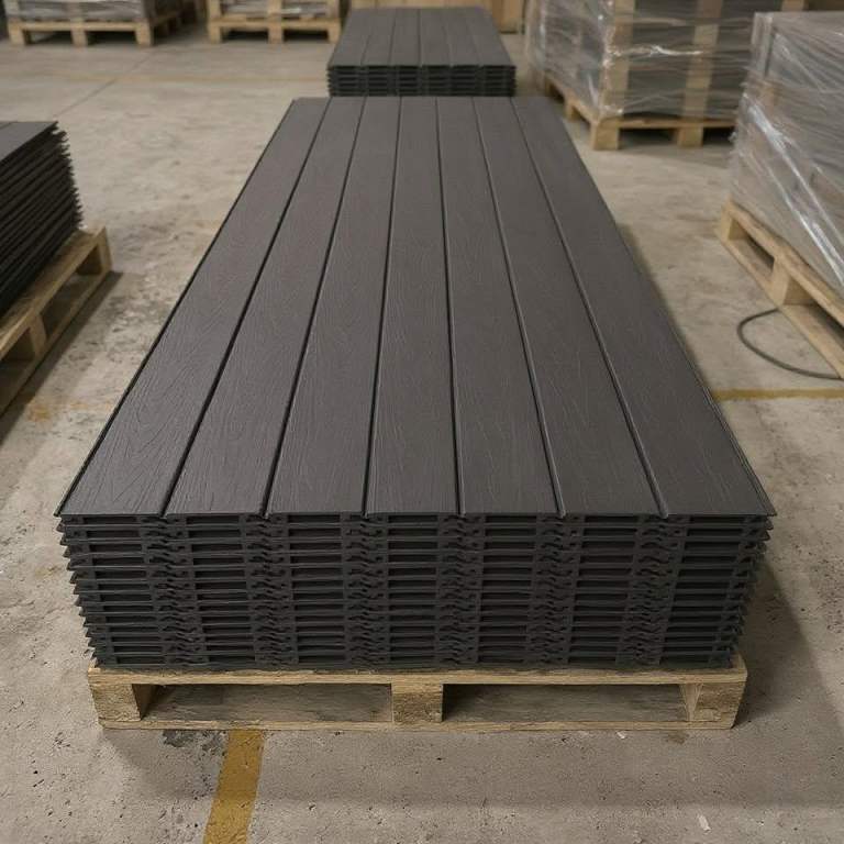 New Grey Composite Decking Boards