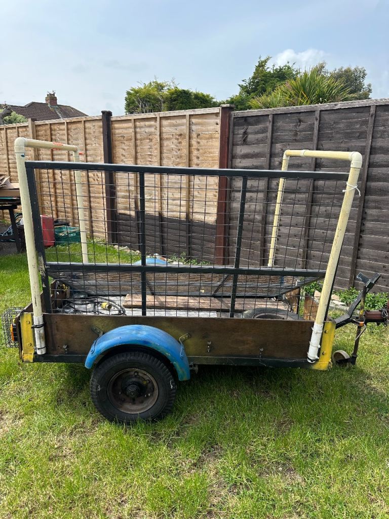 Versatile 5ft trailer - motorbike, camping, car boot, tip runs
