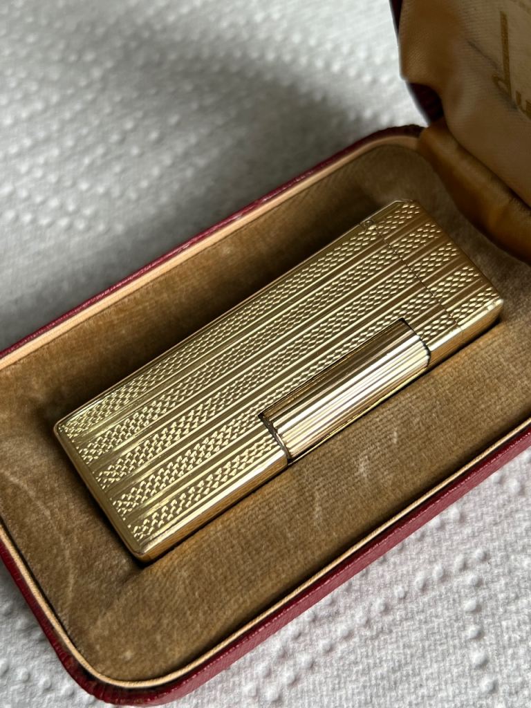 18ct Gold Dunhill Rollagas Lighter – 750 – Serviced – Est 15 to 25g Gold
