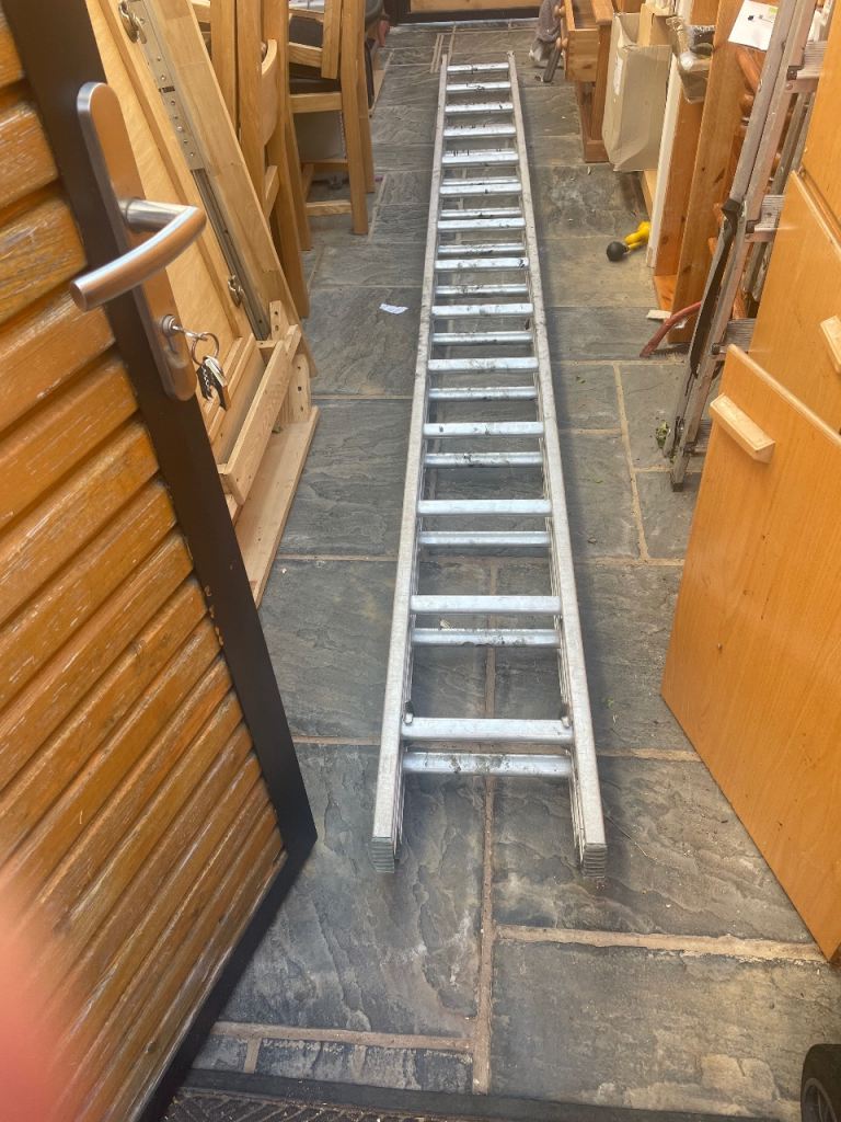 Aluminium Ladders - 13 Feet Closed, Good Condition