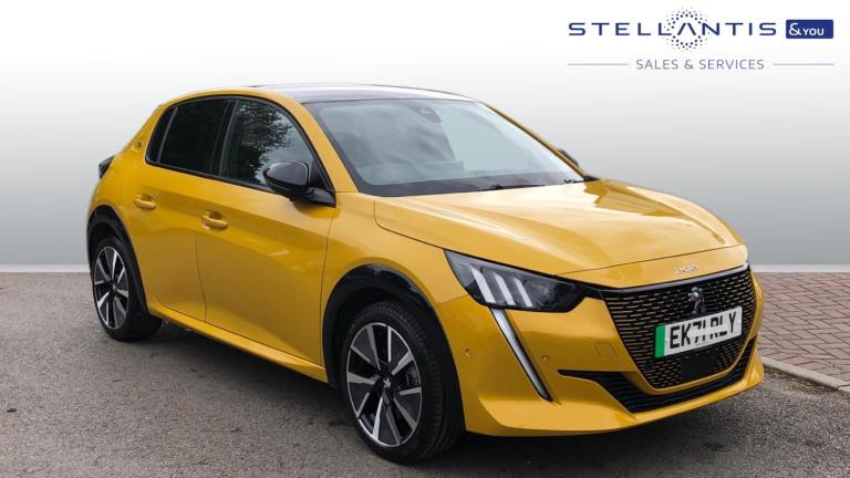 2021 Peugeot 208 50kWh GT Premium Hatchback 5dr Electric Auto (136 ps) Hatchback Electric Automatic
