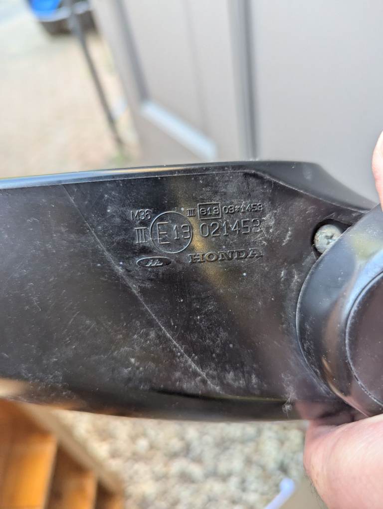 Honda Jazz Passenger wing mirror 