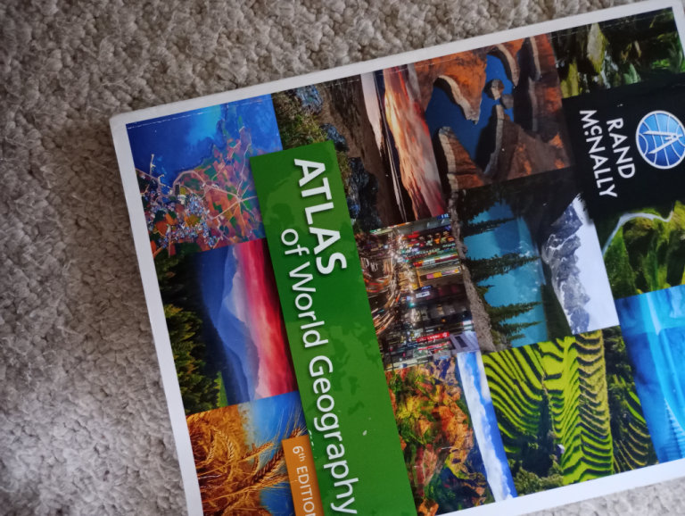 Atlas of World Geography 6th Edition (for GCSE) RAND McNally - Text Book - Good for Exam Revision