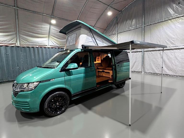 Volkswagen Camper King St Tropez Campervan With Wind Out Canopy