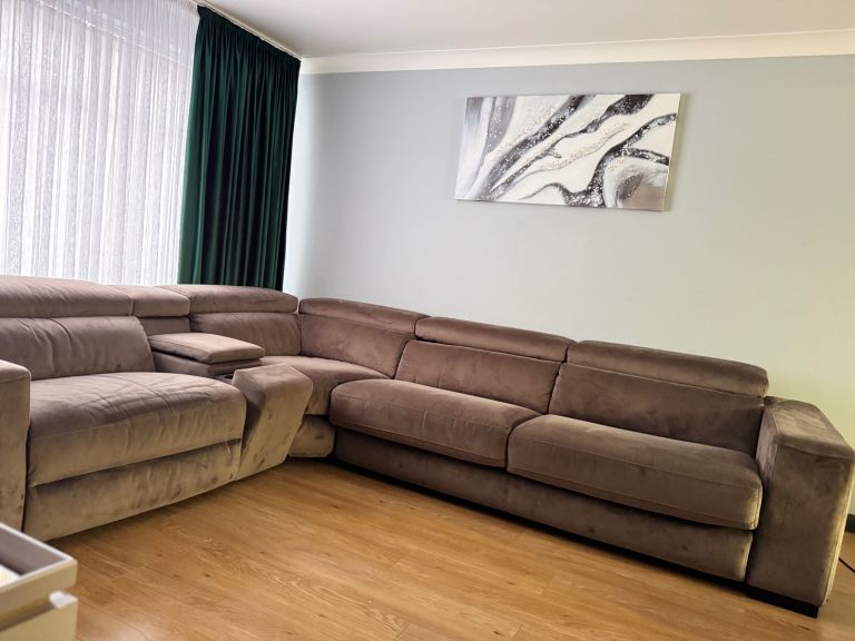 DFS Wander Sofa Bed – Corner, Recliner, Console + Armchair – Like New