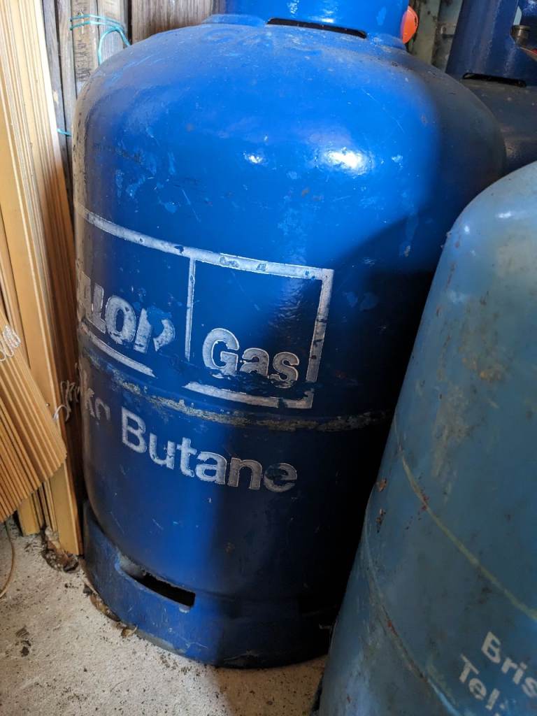 Empty Calor Butane Gas Bottle pick up Milngavie