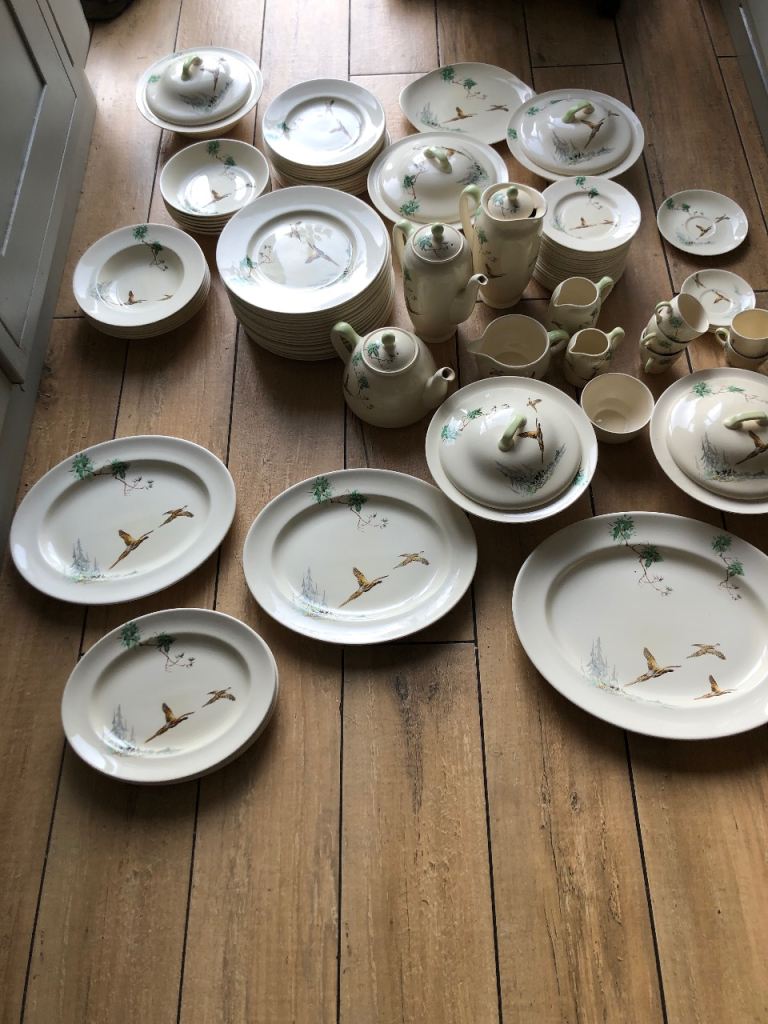 Royal doulton coppice 91 piece dinner service 