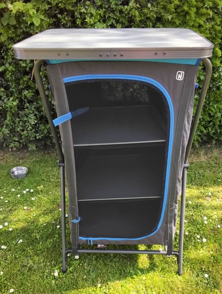 Camping Caravaning Hi gear Storage Unit Larder Folding Storage Unit